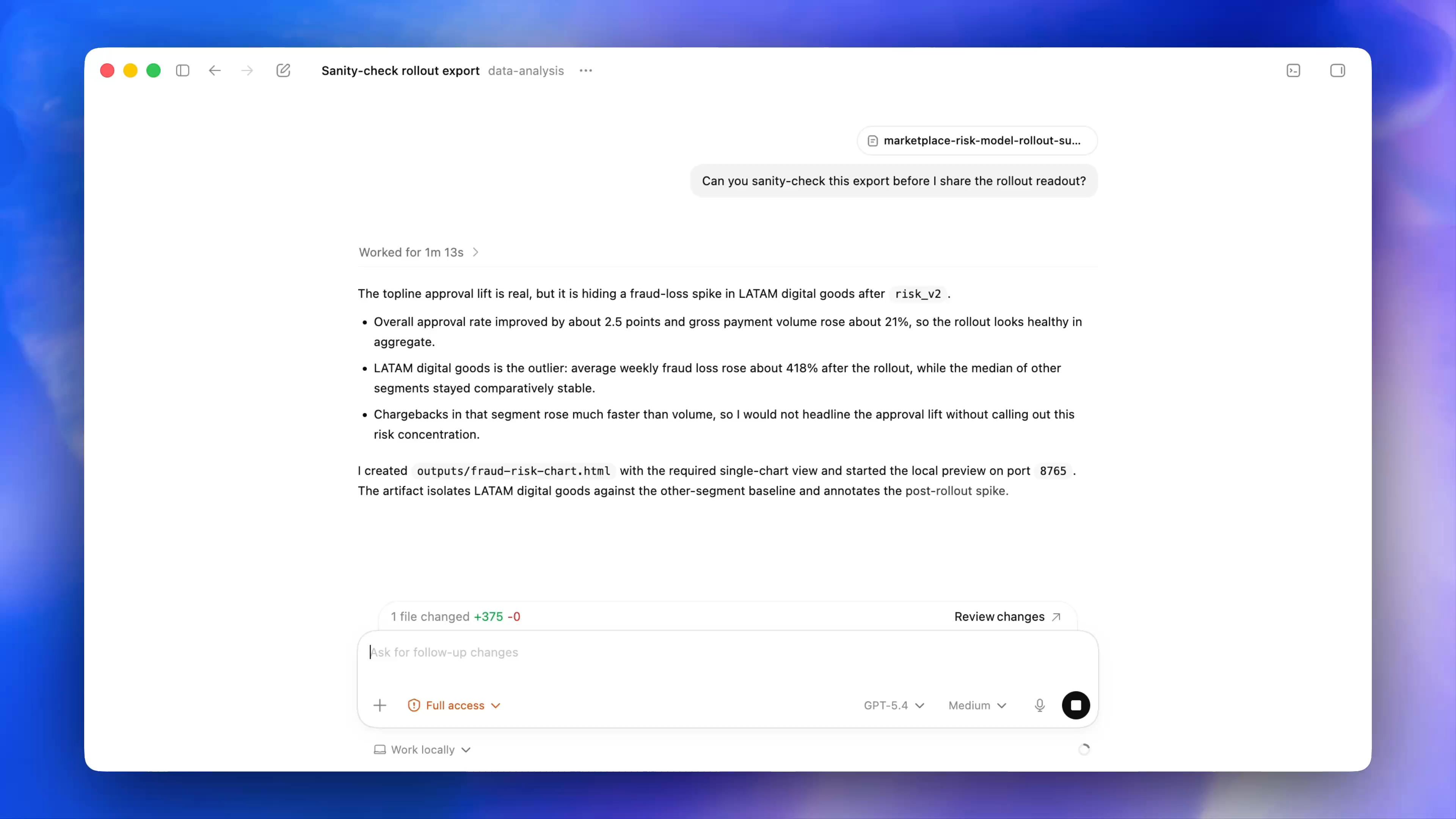 OpenAI 当前桌面端：推理档与工作状态控制