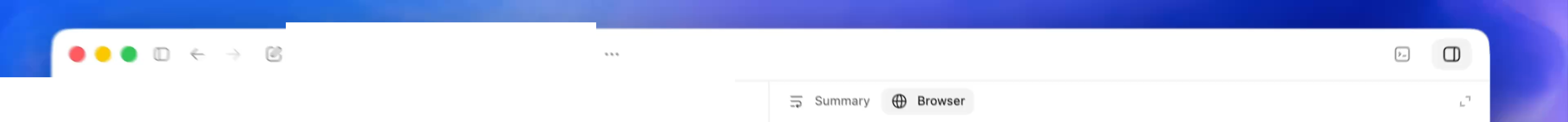 OpenAI 当前桌面端：Browser 面板